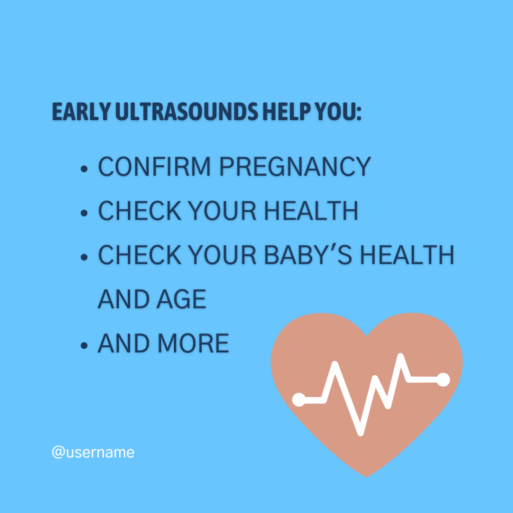 reasons for an early ultrasound 1