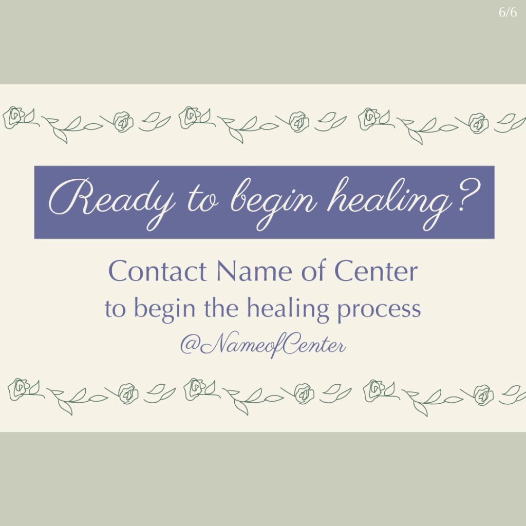 Healing after abortion Infographic 6