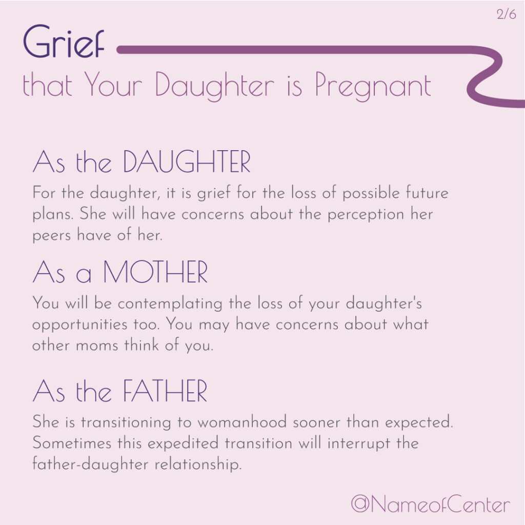 Daughter Pregnant infographic 2