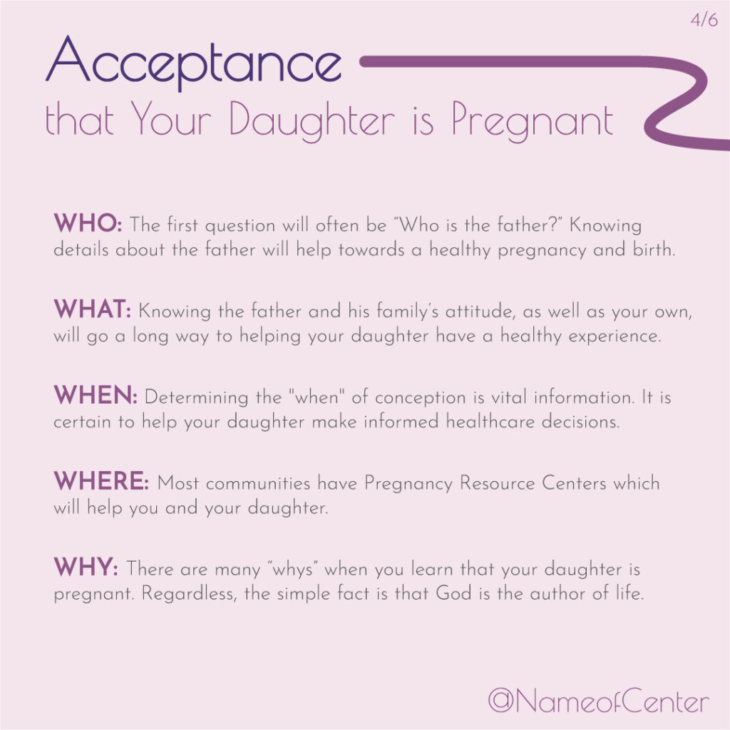 Daughter Pregnant infographic 3